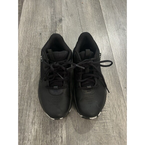 Under Armour Youth GS Lockdown Boys Size 2Y Black Shoes - Picture 1 of 6